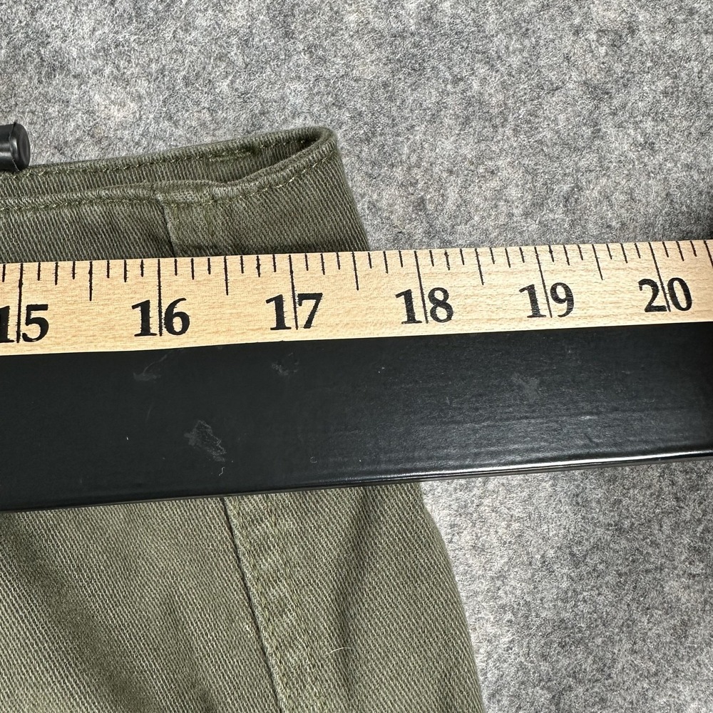 G-Star RAW Pants Mens 35x29 (Tag 32x32) Green Cargo 3D Regular Tapered Denim - Picture 6 of 16